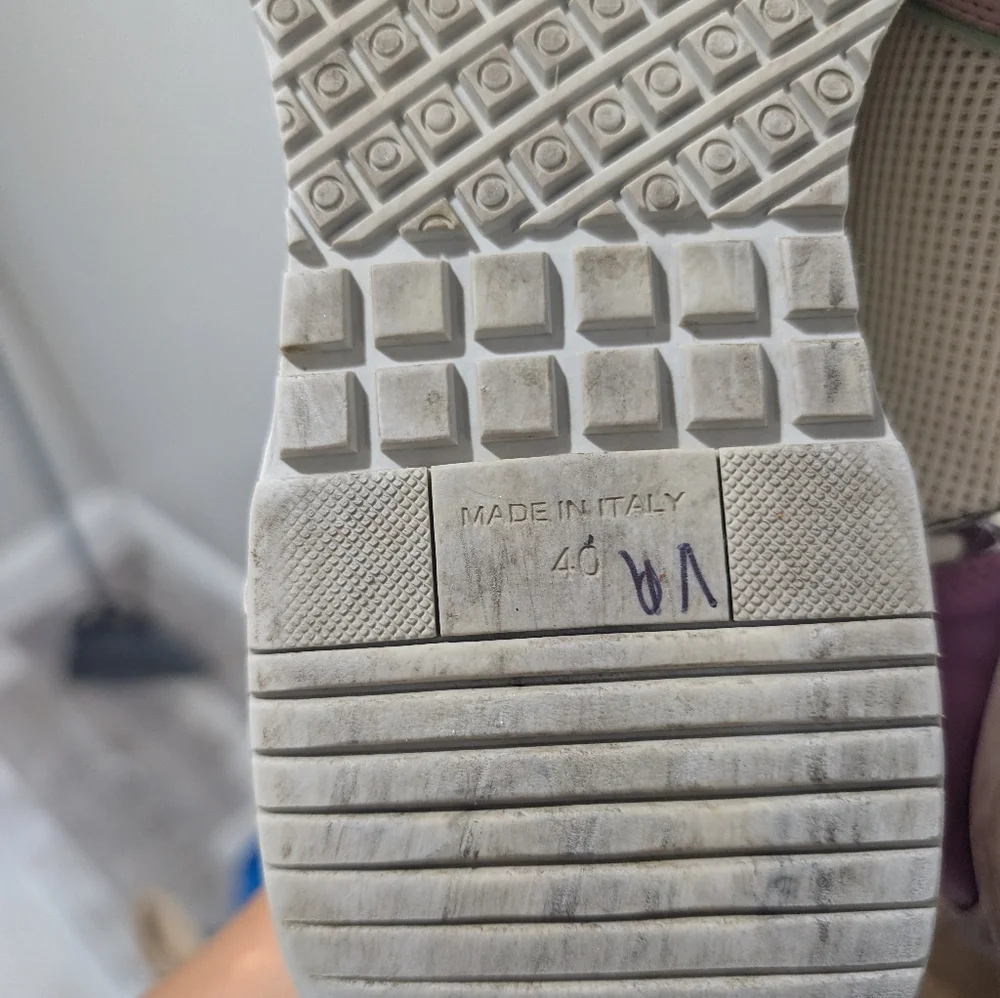 michele milano  lopriore  chunky‎ Women's Sneakers in Pink and White